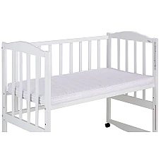 Матрац Babyroom BKPK-7 (кокос, поролон, кокос) 120х60х7см Біл