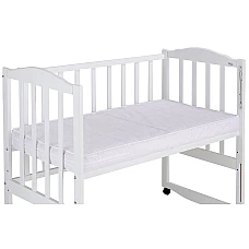 Матрац Babyroom BKP-11 (кокос, поролон) 120х60х11 см Білий