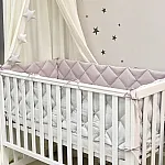 Постільний комплект Маленька Соня Baby Mix Стандарт Ліла квіти