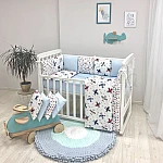 Постільний комплект Маленька Соня Baby Design Стандарт Аероплан