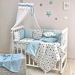 Stars Серо-голубой