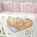 Постельный комплект Маленькая Соня Happy Baby Стандарт Девочка