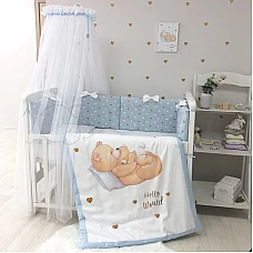 Постельный комплект Маленькая Соня Happy Baby Стандарт Мальчи