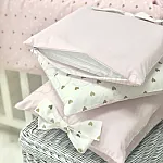 Постільний комплект Маленька Соня Shine Стандарт Сердечко Рожевий 