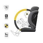 Автокрісло Kinderkraft Comfort Up 2 Plus i-Size Grey (KCCOUP02GRYPL00)