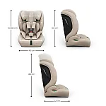 Автокрісло Kinderkraft Comfort Up 2 Plus i-Size Beige (KCCOUP02BEGPL00)