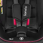 Дитяче автокрісло Lionelo Bastiaan i-Size Black Red