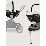 База з автокріслом Lionelo Moxie i-Size Set Beige Sand