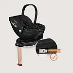 База з автокріслом Lionelo Moxie i-Size Set Black Carbon