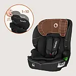 Дитяче автокрісло Lionelo Billy i-Size Black Carbon