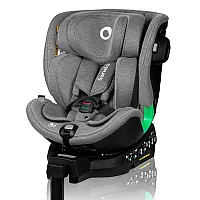 Дитяче автокрісло Lionelo Harmony i-Size Grey Concrete Bamboo