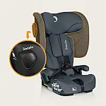 Дитяче автокрісло Lionelo Nelly i-Size Grey Graphite