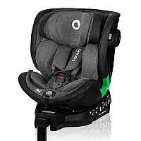 Дитяче автокрісло Lionelo Harmony i-Size Grey Graphite Leathe