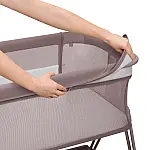 Кроватка детская Lionelo Luna 2 в 1 Beige Taupe