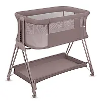 Ліжечко дитяче Lionelo Luna 2 в 1 Beige Taupe
