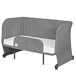 Дитяче ліжко-диван 5 в 1 Lionelo Thomi Plus Grey Concrete