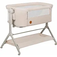 Приставне ліжко 3 в 1 Lionelo Leonie Plus Beige Sand