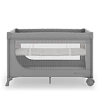Ліжко-манеж Kinderkraft Leody Up Grey (KCLEODUPGRY0000)