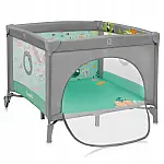 Ігровий манеж Lionelo Mille Plus Grey Green