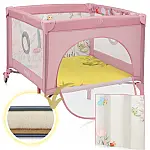 Ігровий манеж Lionelo Mille Plus Pink