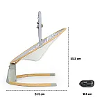 Заколисуючий центр Kinderkraft Lumi Wooden (KBLUMI00GRY0000)
