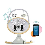 Заколисуючий центр Kinderkraft Lumi Wooden (KBLUMI00GRY0000)