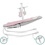 Шезлонг-гойдалка Kinderkraft Felio 2020 Peony Rose (KKBFELOPNK000N)