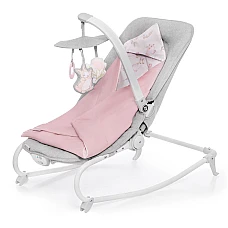 Шезлонг-гойдалка Kinderkraft Felio 2020 Peony Rose (KKBFELOPN