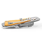 Шезлонг-гойдалка Kinderkraft Felio 2020 Forest Yellow (KKBFELOYEL000N)