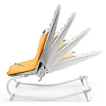 Шезлонг-гойдалка Kinderkraft Felio 2020 Forest Yellow (KKBFELOYEL000N)