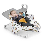 Шезлонг-гойдалка Kinderkraft Felio 2020 Stone Grey (KKBFELOGRY000N)