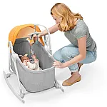 Шезлонг-гойдалка 5 в 1 Kinderkraft Unimo 2020 Forest Yellow (KKBUNIOYEL000N)
