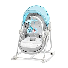 Шезлонг-качалка 5 в 1 Kinderkraft Unimo Light Blue (KKBUNIMLI