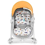 Шезлонг-гойдалка 5 в 1 Kinderkraft Unimo 2020 Forest Yellow (KKBUNIOYEL000N)