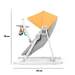 Шезлонг-гойдалка 5 в 1 Kinderkraft Unimo 2020 Forest Yellow (KKBUNIOYEL000N)