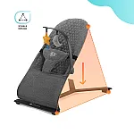 Шезлонг-качалка Kinderkraft Mimi Grey (KBMIMI00GRY0000)