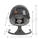 Укачивающий центр Kinderkraft Lumi 2 Dark Grey (KBLUMI02DGR0000)