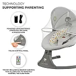 Заколисуючий центр Kinderkraft Lumi 2 Light Grey (KBLUMI02LGR0000)