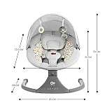 Заколисуючий центр Kinderkraft Lumi 2 Light Grey (KBLUMI02LGR0000)