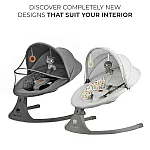 Заколисуючий центр Kinderkraft Lumi 2 Light Grey (KBLUMI02LGR0000)