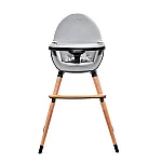 Стульчик для кормления 2 в 1 Kinderkraft Fini Black (KKKFINIBLK0000)