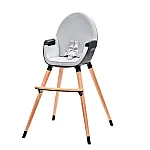 Стульчик для кормления 2 в 1 Kinderkraft Fini Black (KKKFINIBLK0000)