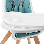 Стілець для годування Kinderkraft Tixi Turquoise (KKKTIXITRQ0000)