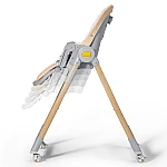 Стілець для годування Kinderkraft Lastree Beige Wood (KHLAST00BEGW000)