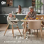 Стульчик для кормления 2 в 1 Kinderkraft Fini 2 Green (KHFINI02GRE0000)