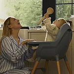 Стульчик для кормления 2 в 1 Kinderkraft Fini 2 Nordic Breeze (KHFINI02NOR0000)