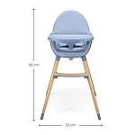 Стульчик для кормления 2 в 1 Kinderkraft Fini 2 Nordic Breeze (KHFINI02NOR0000)