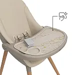 Стілець для годування 3 в 1 Kinderkraft Fini Up Beige (KHFINIUPBEG0000)