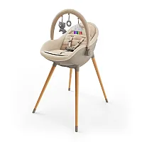 Стілець для годування 3 в 1 Kinderkraft Fini Up Beige (KHFINI