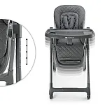 Стілець для годування Kinderkraft Tulo Grey (KHTULO00GRY0000)